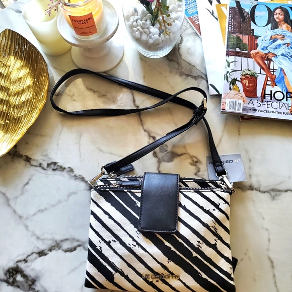 Liz Claiborne Handbags - Zebra Print Liz Claiborne crossbody